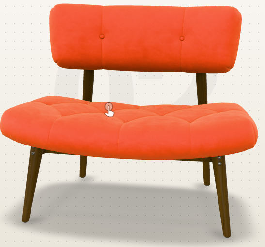 Velvet Armchair